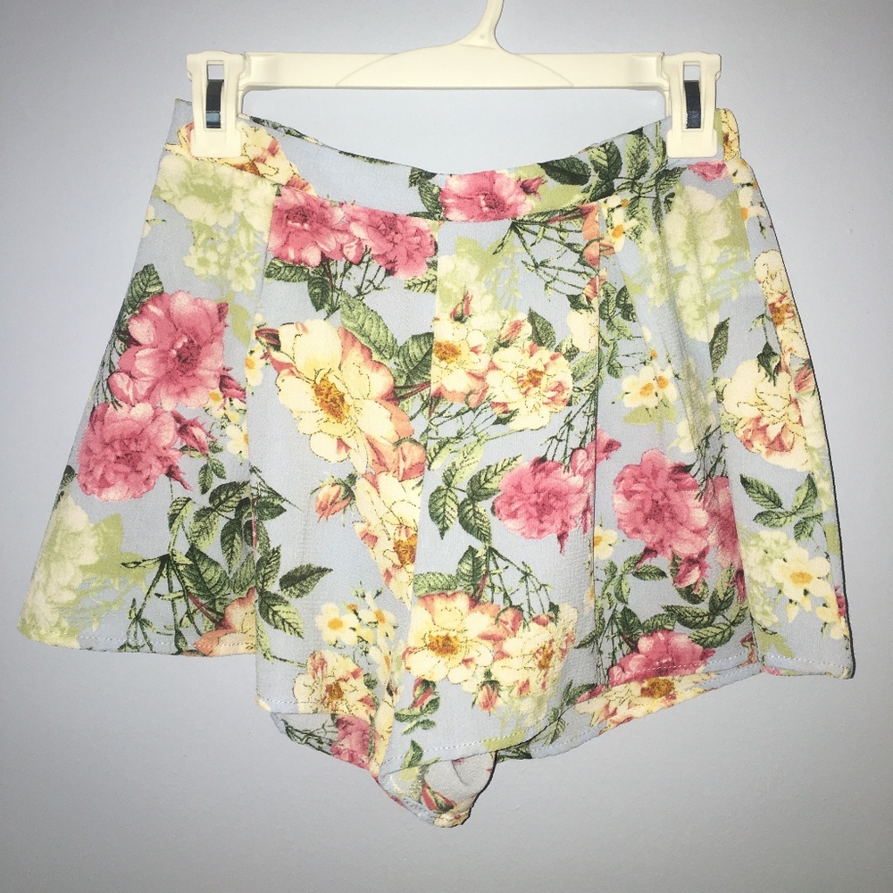 Flowy Floral Soft Shorts